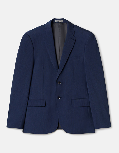 Navy blue plain suit