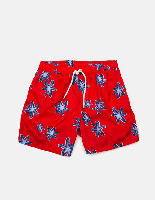 Red starfish swimsuit