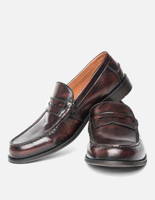 loafers brown