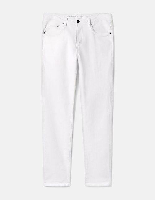 Cotton trousers with coin purse