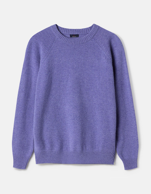 Textured wool-blend sweater