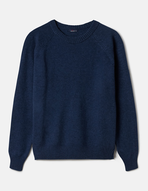 Suéter texturizado em lã